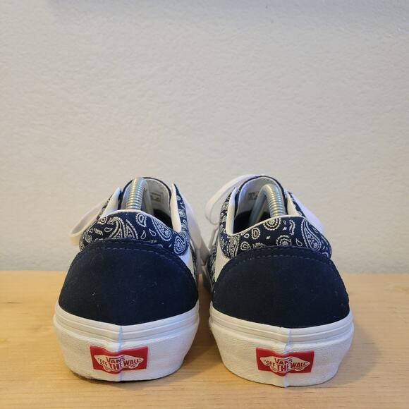Vans Bold Ni 'Bandana Dress Blues' VN0A5DYAI9X Mens Size 10 No Box Blue Rag Rare - Picture 4 of 9